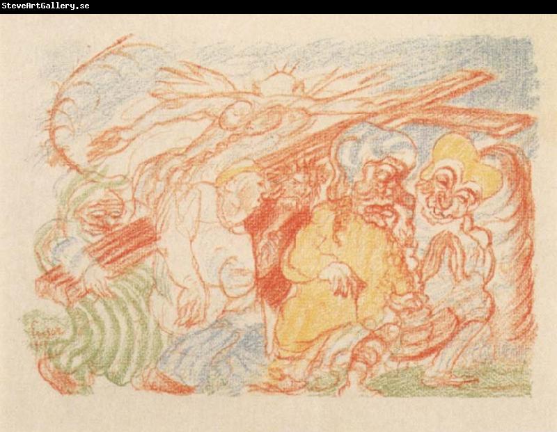 James Ensor The Ascent to Calvary